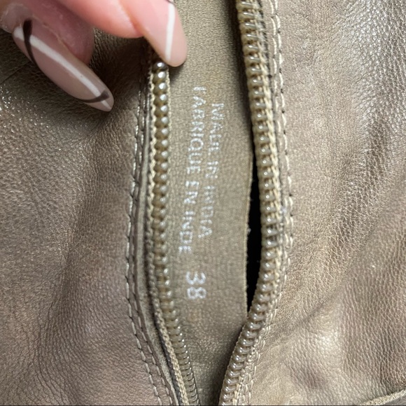 Free People Taupe/ Grey Over the Knee boots size 38 - Picture 13 of 15